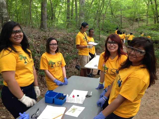 Program Pursuing Urban Sustainability at Home (PUSH) is a two-week STEM inspired summer institute. It exposes high school students to how the concept of urban sustainability impacts their communities.